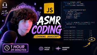 ASMR Coding - Learning JavaScript | Soft Spoken (Almost 2 Hours)