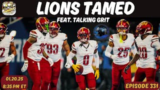 Lions Tamed: Commanders defeat Lions at home 45-31