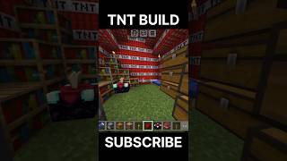 TNT BUILD IN MINECRAFT #shortsfeed #tnt #minecraft #build #shorts