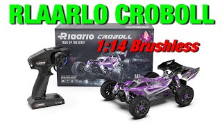 Running the RLAARLO Croboll 1:14 Brushless - This Thing Rips!