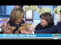 ina garten gives a special cocktail toast to hoda kotb on today