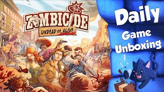 Zombicide: Undead or Alive - Daily Game Unboxing