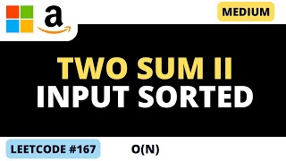 Leetcode 167 - Two Sum II Input Array Sorted - Python