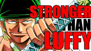 Zoro was WAY Stronger than Luffy in Pre-Timeskip