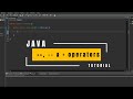 Java for Beginners: Increment, Decrement and Assignment Operators