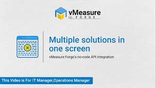No Code API Integration | vMeasure Forge