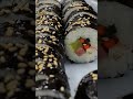 참기름냄새 솔솔 시장표 분식김밥😊 #Shorts ｜Korean Street Food-Gimbap