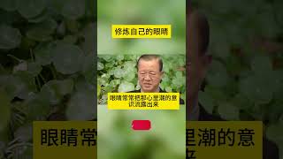 修炼自己的眼睛 #曾仕強 #2023 #國學智慧 #哲理 #傳統文化 #教育 #國學 #智慧人生 #國學文化 #曾仕强经典语录