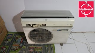 National Standard 0.5 hp Split Air Conditioner | In Its New Home!