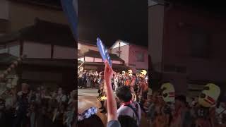 佐原の大祭2024夏祭り千秋楽10 仁井宿さん✨潮来芸座連さん✨のの字廻し #shortvideo #shorts #short 　#佐原の大祭　#千葉県香取市