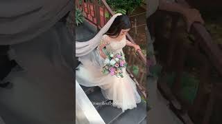 For Bridal Makeover Videos😍 please subscribe channel💕💕💕. #shorts #bride #bride #christian ##wedding