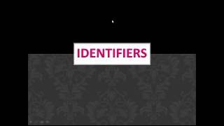 Java Identifier class
