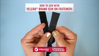 How to Sew VELCRO® Brand Fasteners | VELCRO® Brand