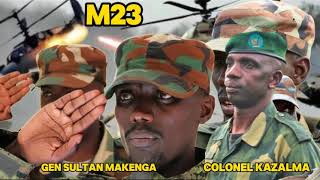 COLONEL #KAZARAMA  WASHINZE #M23 ATUBWIYE UKO GEN #MAKENGA NABANDI  BAVUYE MU NGABO ZA #FARDC