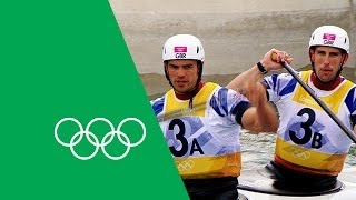 Tackling The Rapids For Gold - Etienne Stott \u0026 Tim Baillie | Olympic Rewind