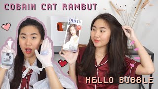 AKHIRNYA COBAIN CAT RAMBUT Mise En Scène HELLO BUBBLE BLACKPINK! JADINYA KAYA GIMANA??🤔😜