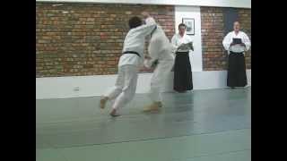 Nidan grading ushiro ryoute mochi