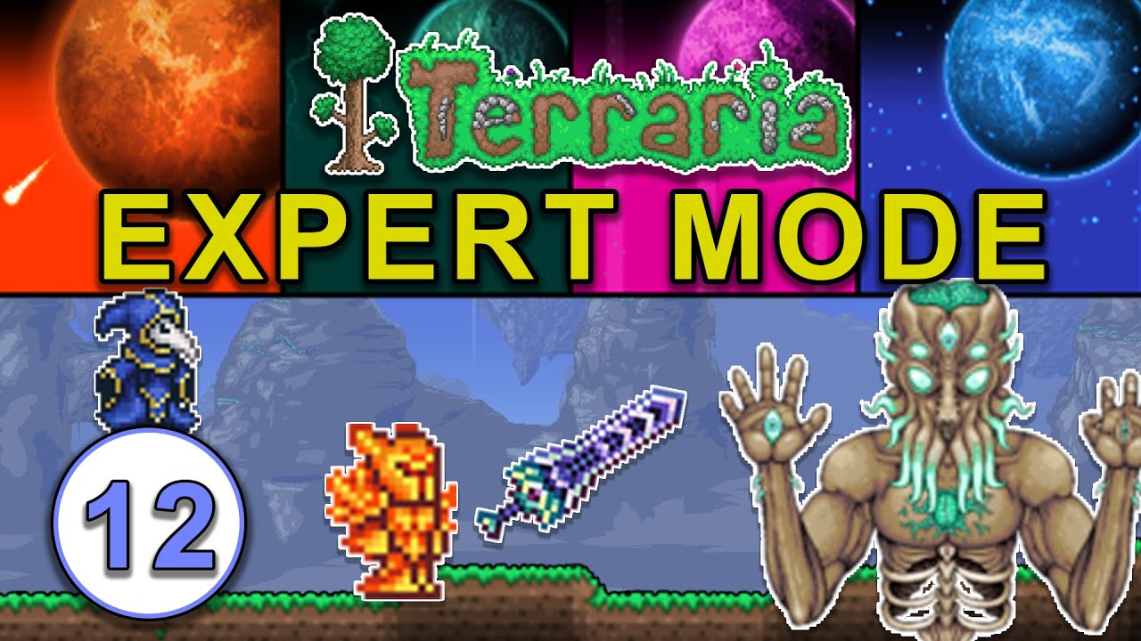 The End: Cultists, Pillars, Moon Lord | Terraria: Expert Mode - YouTube