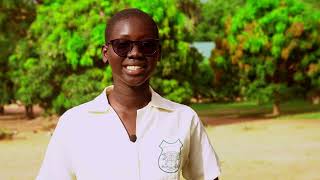 MESSAGE FROM AWUT LAVIN, S4 STUDENT, LORETO, RUMBEK