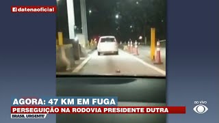 Perseguição: suspeito foge por 47 km em rodovia