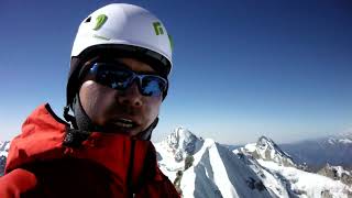 Climbing in Langtang region, Nepal