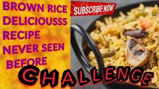 Low carbs high protein India dish - BROWN RICE WITH SOYA CHUNKS - WEIGHT LOSS INDIAN RECIPE