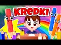 Kazio i KREDKI 🌈 Kolory dla dzieci po polsku | Bajka edukacyjna o kolorach i kredkach