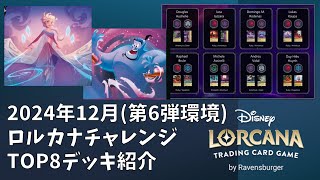 【ディズニー ロルカナ】第6弾環境解説【垂れ流し】