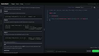 Hackerrank Python Solution #15 Numpy - Linear Algebra