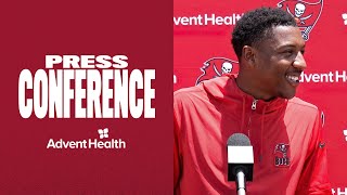 Bryce Hall on Bond with Jordan Whitehead | Press Conference | Tampa Bay Buccaneers