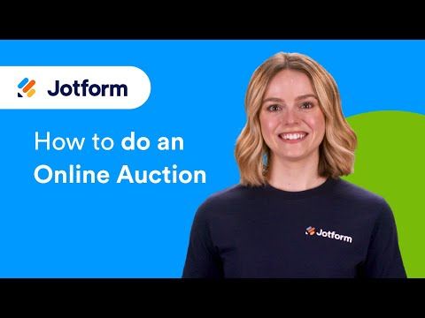 How to conduct an online auction