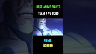 Sarada's Chidori vs Boro | Badass Anime Moments #shorts