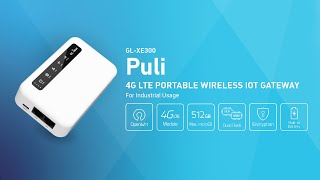 Meet Puli (GL-XE300) 4G LTE Portable Wireless IoT Gateway