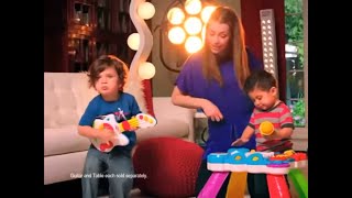 Hasbro Playskool Rocktivity Music Skool Table Slow Motion 2x