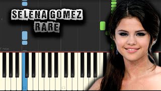 Selena Gomez - Rare - [Piano Tutorial] (Synthesia) (Download MIDI + PDF Scores)