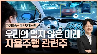 우리의 멀지 않은 미래. 자율주행 관련주 #공대원전문가 #자율주행 #로켓배송｜오늘의 장바구니 종목 - 에스오에스랩｜상한가 로켓배송 2부🚀