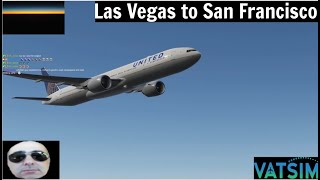 PMDG 777 Las Vegas to San Francisco