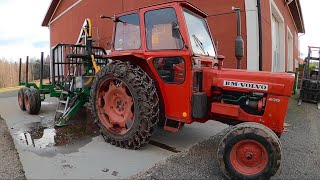 Byter hydraulslang till skogskranen ett litet snabbjobb