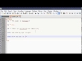 PHP tutorial for beginners : 3 - Declaring variables, local and global variables in PHP