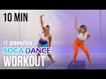 SOCA VS REGGAETON WORKOUT | 10 MINUTES | FEAT @growwithjo