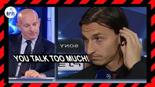 When Zlatan Ibrahimovic told Sacchi “You talk too much” | [ENG SUB] Milan striker shock reply [2010]