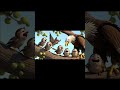 🦅 majestic eagle addresses sparrows ai aianimals ainimation cartoon aivideo