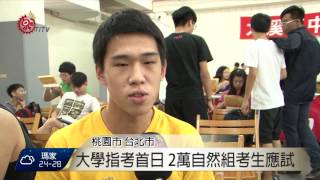 大學指考首日 缺考率較去年低 2015-07-02 TITV 原視新聞