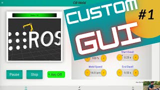 ROS GUI using KivyMD! - (Part 1, buttons and labels)