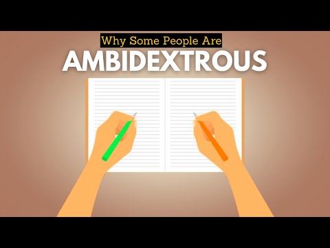 What does it mean if a child is ambidextrous?