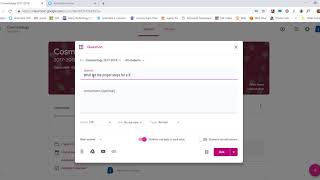 Google Classroom - Discussion Posts