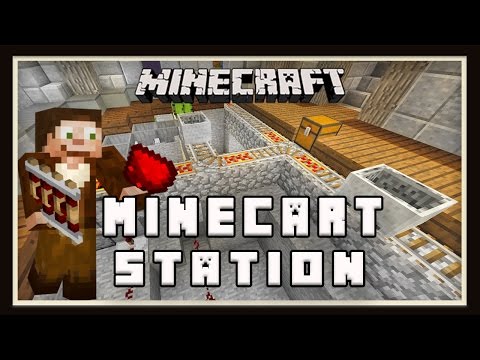 Minecraft: Minecart Station Tutorial - Automatic Launch & Unload Minecraft: Minecart Station Tutorial - Automatic Launch & Unload