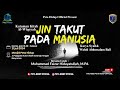 🔴 LIVE KAJIAN PETA HIDUP |  JIN TAKUT PADA MANUSIA - USTADZ MUHAMMAD FAIZAR