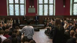 Secretary Kerry Participates in Q\u0026A at Oxford Union, University of Oxford