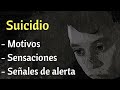 Suicidio: causas, señales, pensamientos y significados